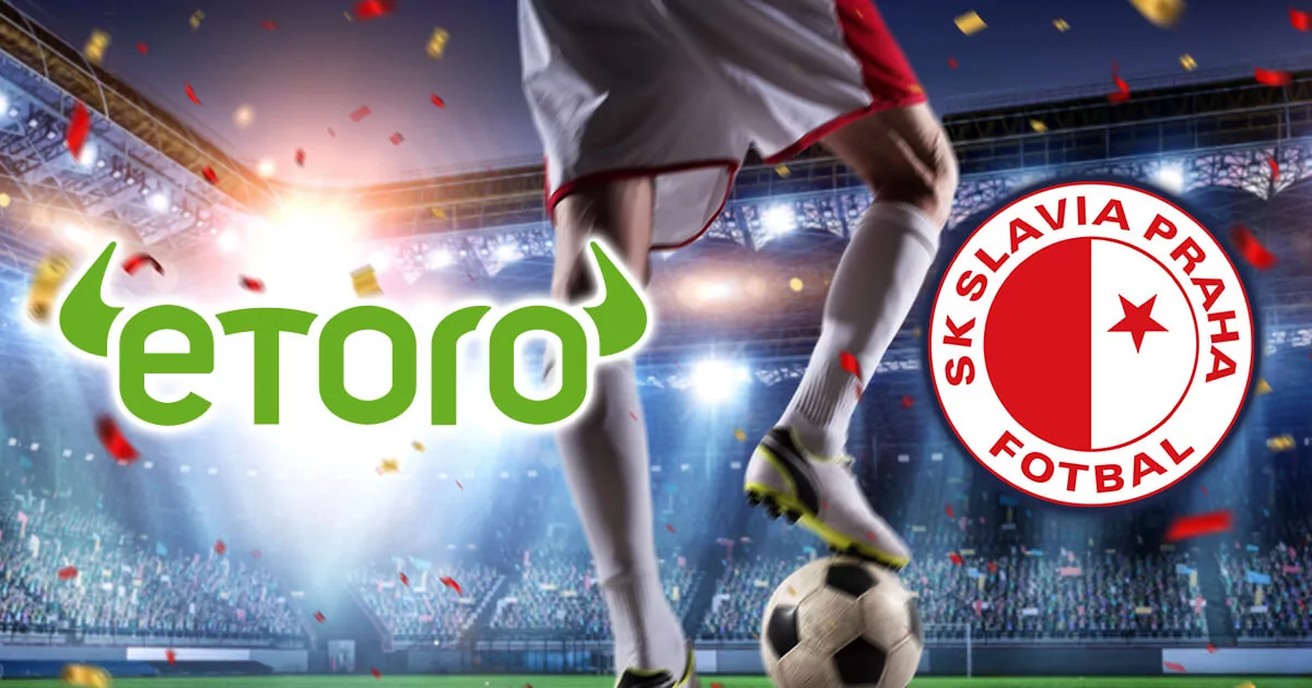 eToro、チェコサッカークラブのSKスラヴィア・プラハと提携