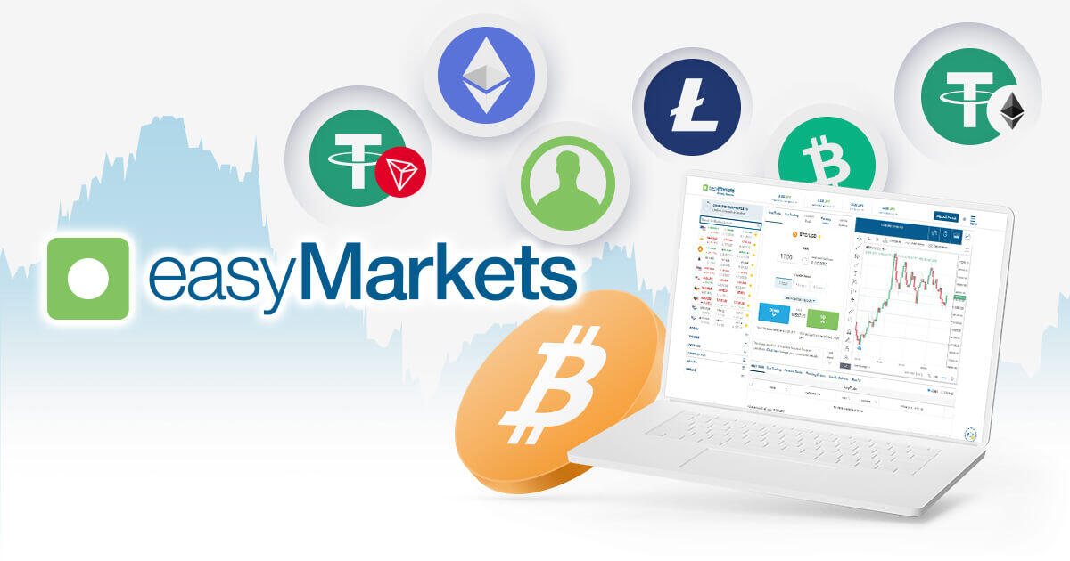 easyMarkets、入出金方法に6種類の仮想通貨を追加