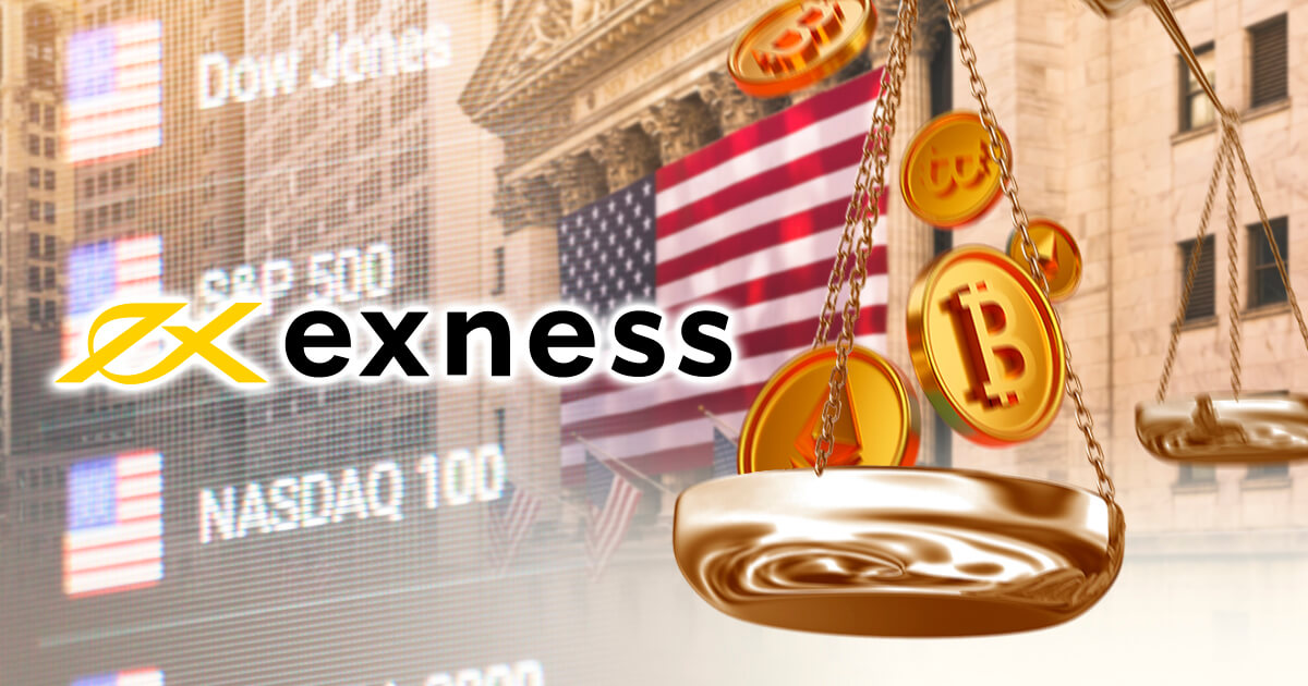 Exness、主要仮想通貨と米国株価指数のレバレッジを引き上げ