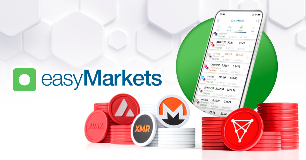 easyMarkets、新たに仮想通貨3銘柄を追加