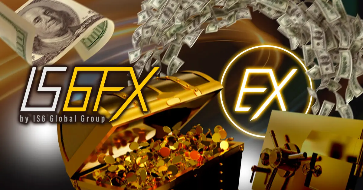 IS6FX、ボーナスが現金に変わるEX口座を100口座限定でリリース