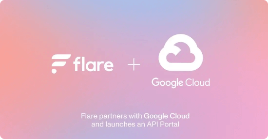 Google CloudとFlare Networkのバナー