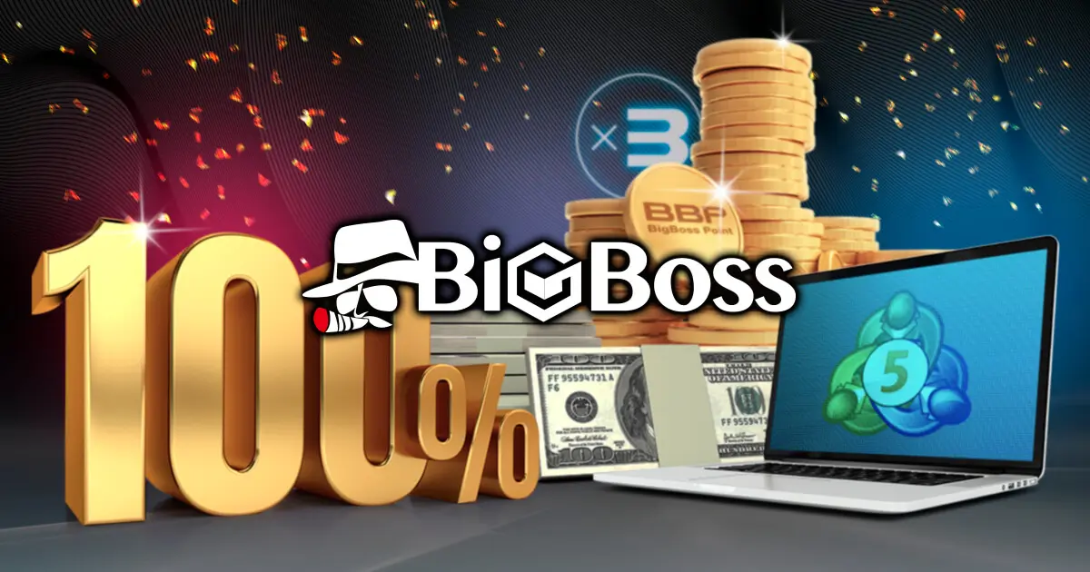 BigBossが100％入金ボーナス・ポイント3倍キャンペーンを開催