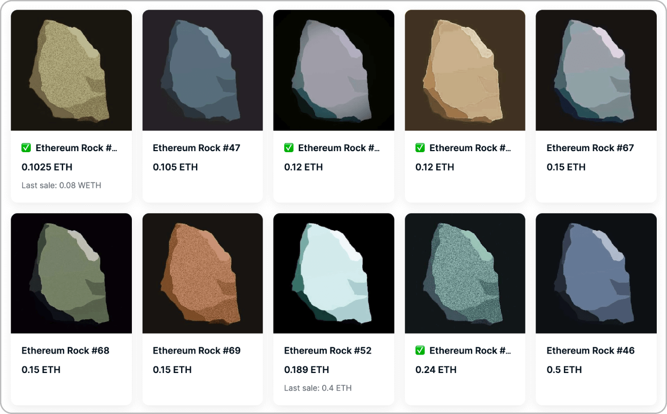Ethereum Rocksの出品画像