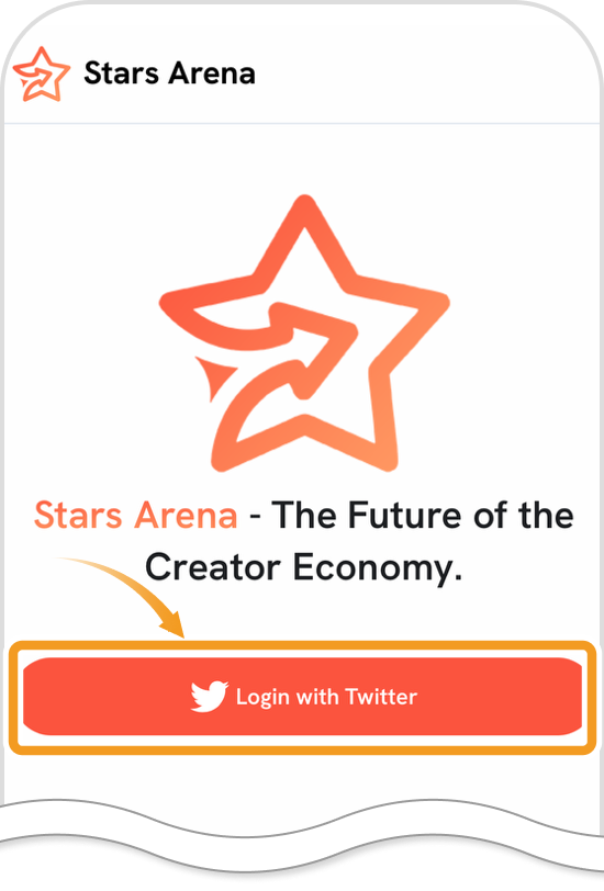 Stars Arenaのトップ画面