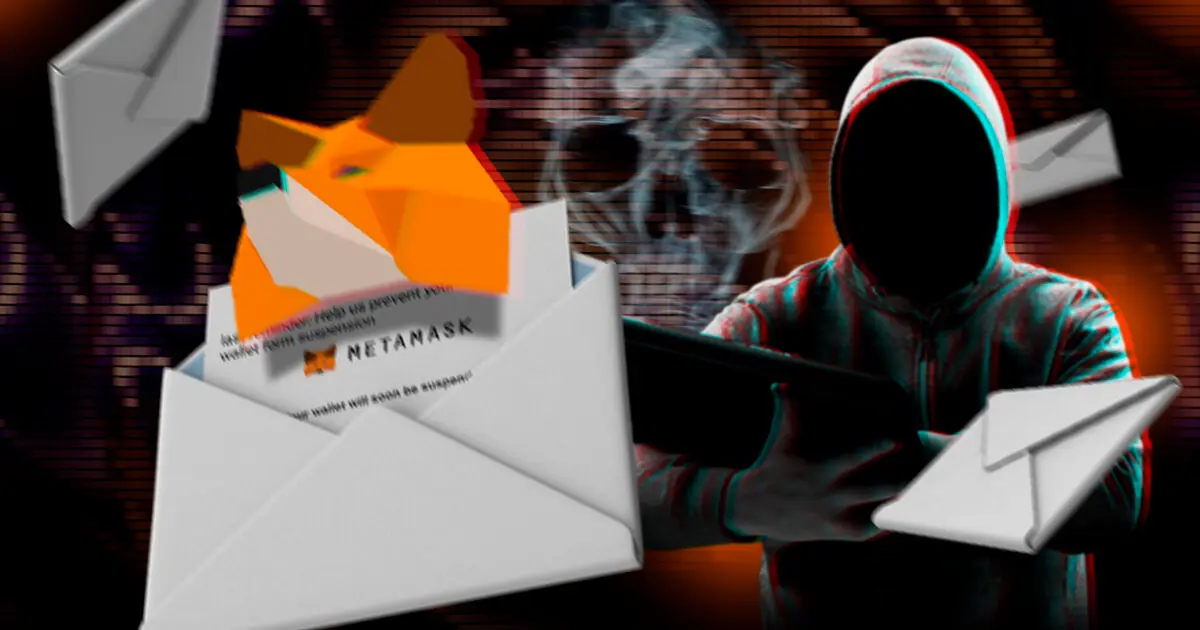 MetaMask（メタマスク）をかたる迷惑メールに注意！フィッシング詐欺でウォレットごと盗まれる可能性