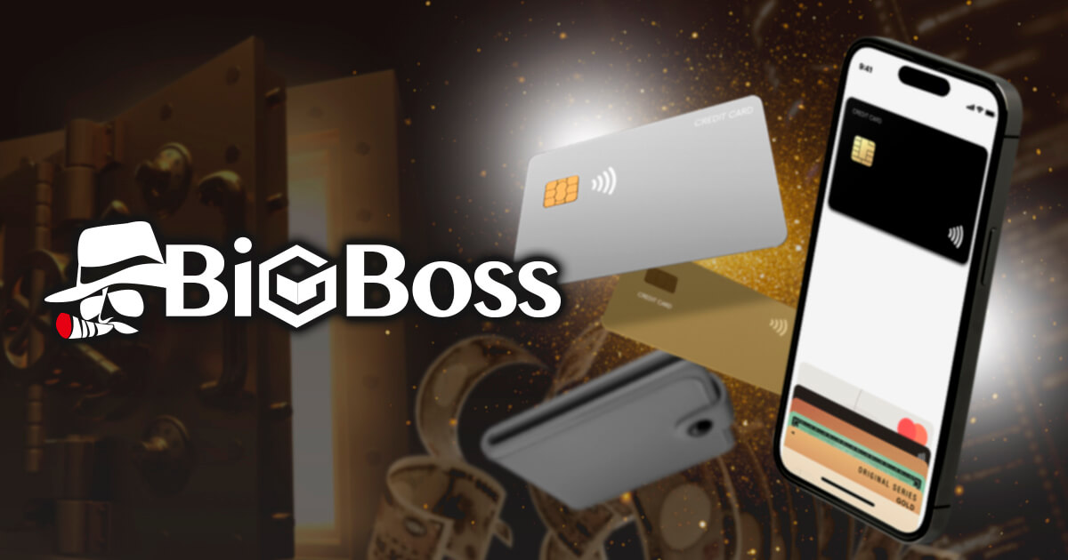 BigBossがナンバーレス・カードレスクレジットカードに対応