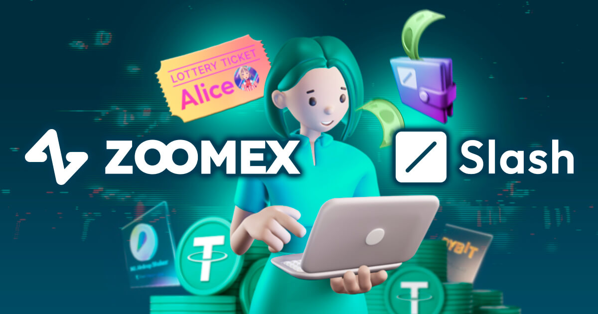 ZoomexがSlash入金の特別キャンペーンを開催！最大3,000ドル相当のボーナスとNFTがもらえる！