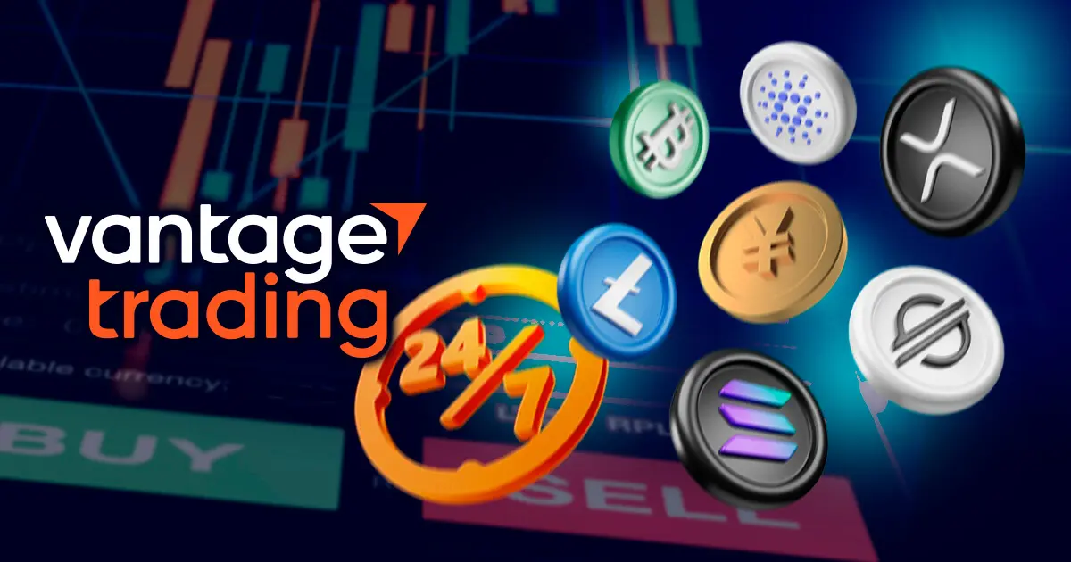 Vantage Tradingが6種類の仮想通貨CFD銘柄を追加！取引時間も24時間365日に