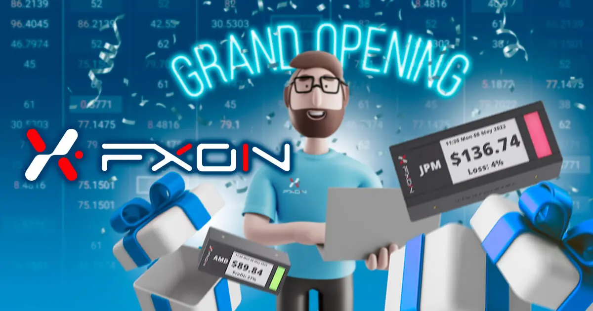 FXONがグランドオープンキャンペーンを開催！ティッカーメーターをプレゼント
