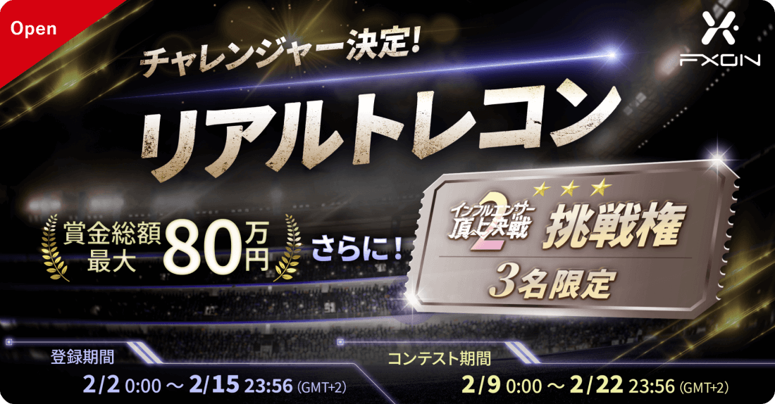 FXONチャレンジャー決定リアルトレコン