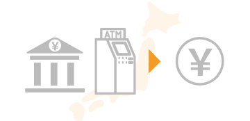 日常決済やATMでの日本円出金に使用