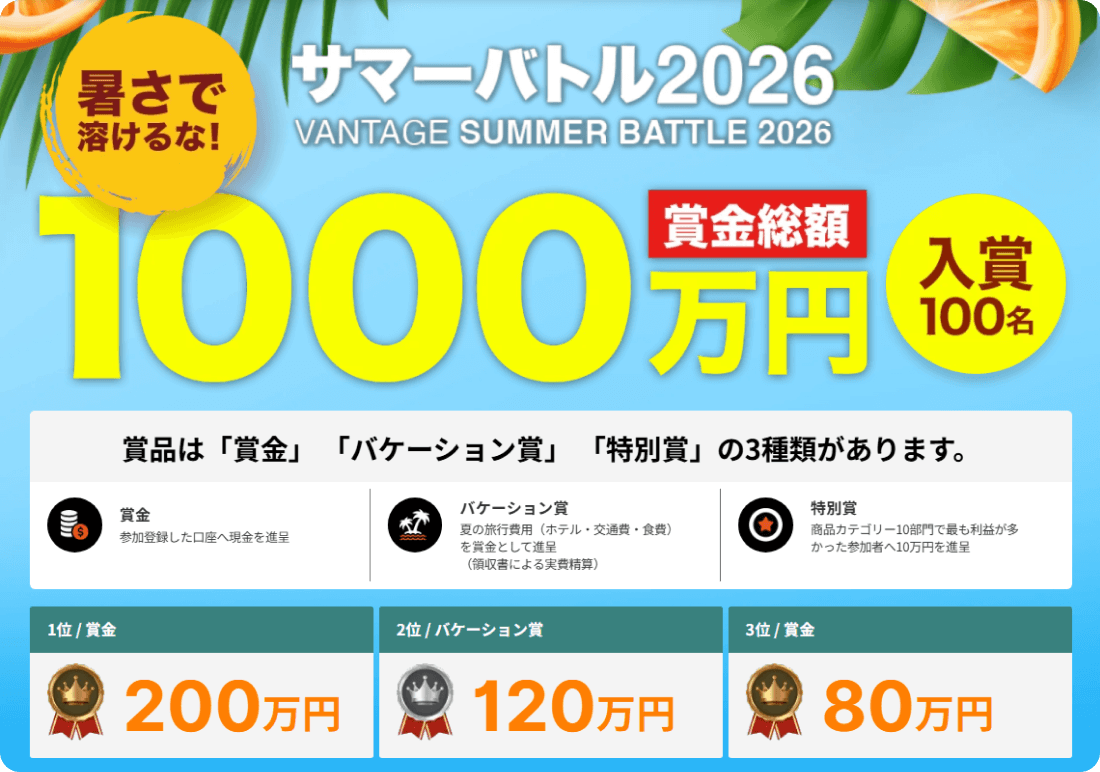 サマーバトル2026賞品